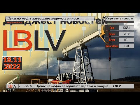 LBLV: Цены на нефть завершают неделю в минусе 