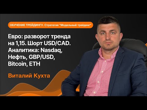 AMarkets: Евро: разворот тренда на 1,15. Шорт USD/CAD. Анализ: Nasdaq, Нефть, GBP/USD, Bitcoin, ETH