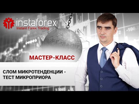 ИнстаФорекс: 51. Слом микротенденции - тест микроприора. Мастер-класс Андрея Шевченко