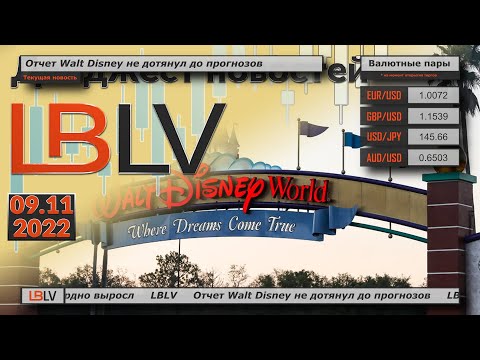 LBLV: Отчет Walt Disney не дотянул до прогнозов 09.11.2022