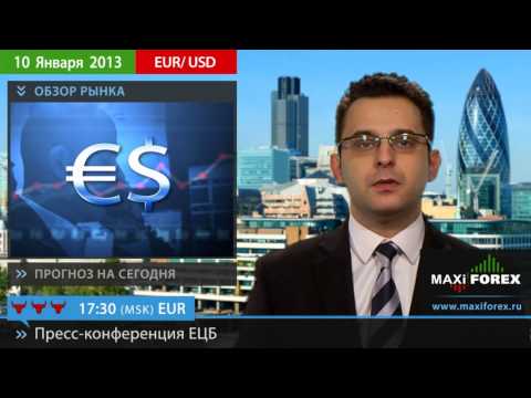 Форекс Прогноз EURUSD (Евро Доллар) | 10 01 2013