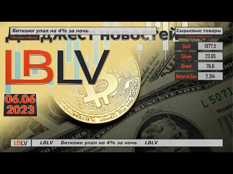 LBLV: Биткоин упал на 4% за ночь