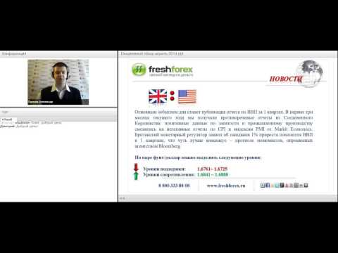 FreshForex: Ежедневный обзор рынка 29 04 2014