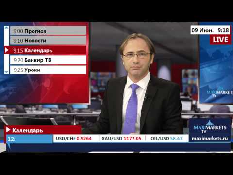 MaxiMarkets: Календарь рынка Форекс. 09.06.15