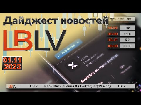LBLV: Илон Маск оценил X (Twitter) в $19 млрд
