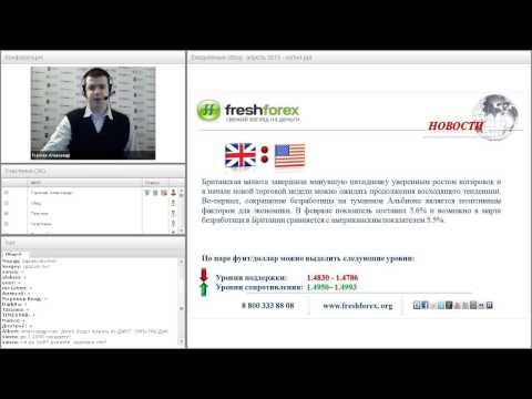 FreshForex: Ежедневный обзор валютного рынка 20 апреля