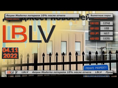 LBLV: Акции Moderna потеряли 10% после отчета 04.11.2022