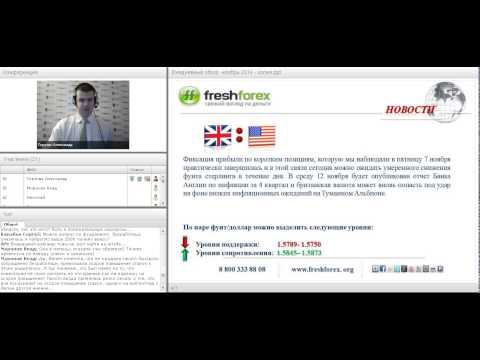 FreshForeх: Ежедневный обзор рынка 11.11.2014