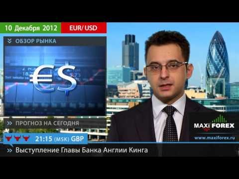 Форекс Прогноз EURUSD (Евро Доллар) 10 12 2012