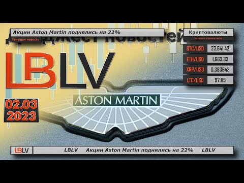 LBLV: Акции Aston Martin поднялись на 22%