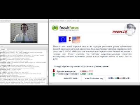 FreshForex: Ежедневный обзор рынка 11 08 2014