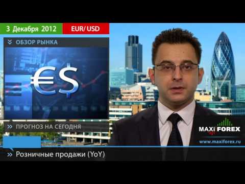 Форекс Прогноз EURUSD (Евро Доллар) 3 12 2012 