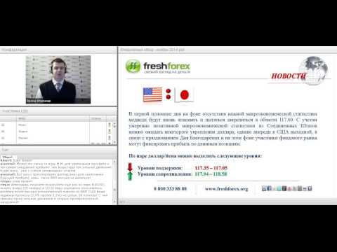 FreshForeх: Ежедневный обзор рынка 24.11.2014