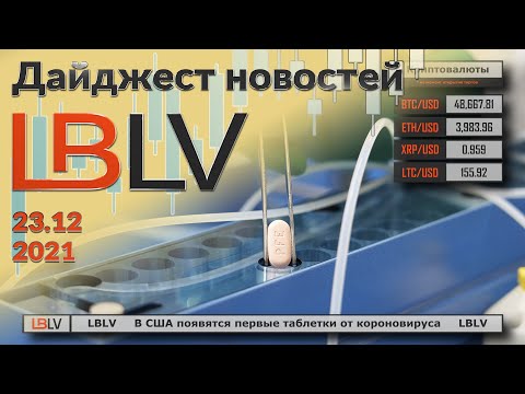 LBLV: В США появятся первые таблетки от короновируса 23.12.2021
