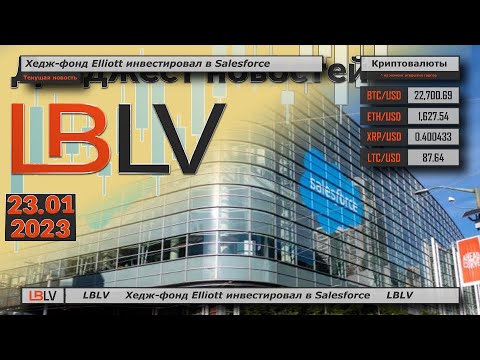 LBLV: Хедж-фонд Elliott инвестировал в Salesforce