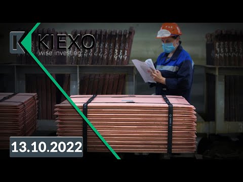 KIEXO: Медь дешевеет на сегодняшних торгах 13.10.2022
