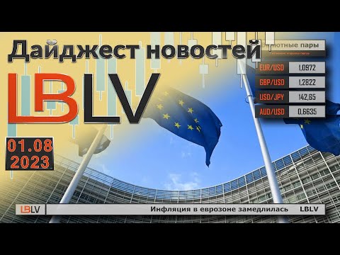 LBLV: Инфляция в еврозоне замедлилась
